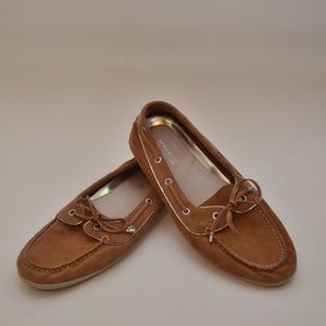 AUTHENTIC Sperry Light Brown Top Slider Loafers
